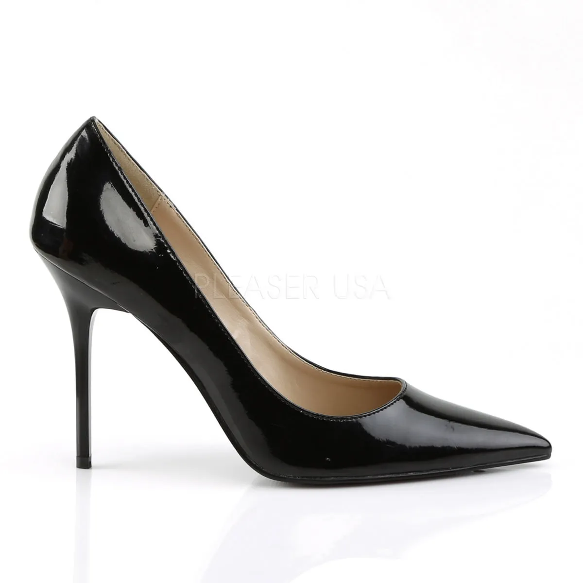4 Inch Heel CLASSIQUE-20 Black Pat