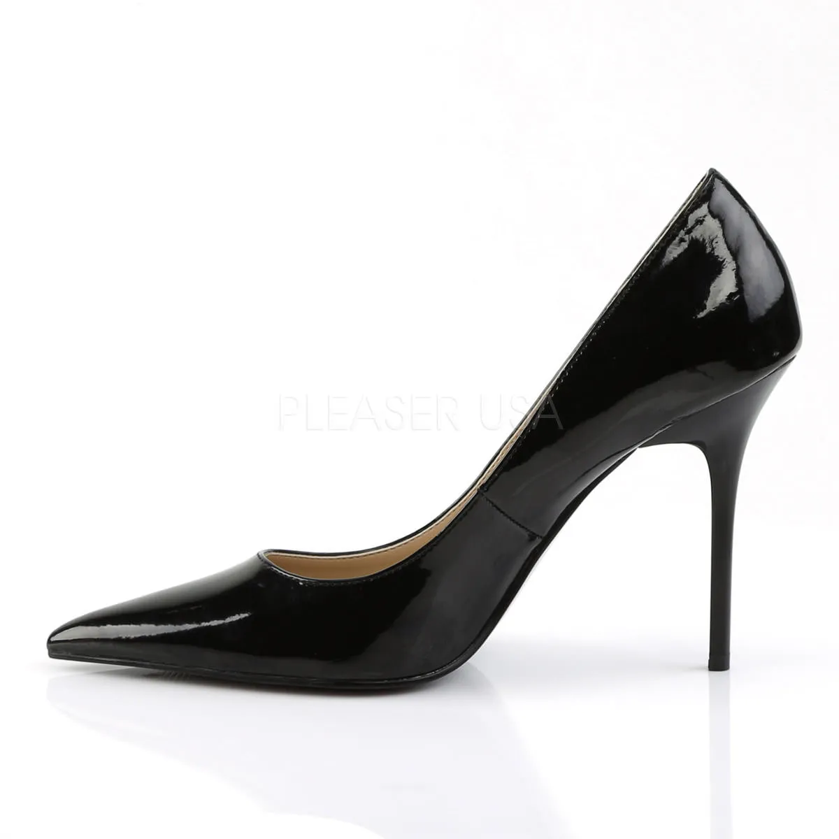 4 Inch Heel CLASSIQUE-20 Black Pat