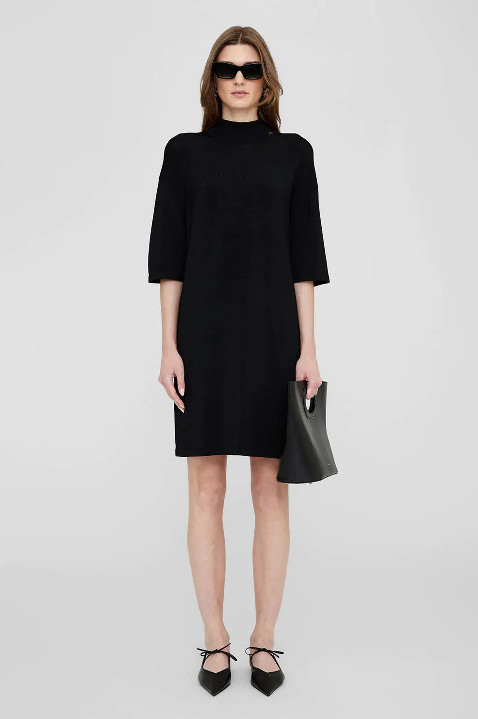 AB Claudia Mini Dress - Black