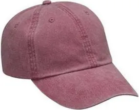 Adams AD969 Optimum Pigment Dyed-Cap - Nautical Red