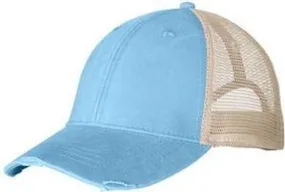 Adams OL102 Distressed Ollie Cap - Baby Blue Tan