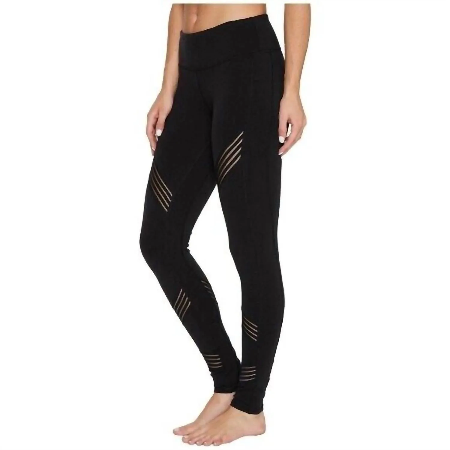 Alo Yoga - Mesh Inset Yoga Leggings