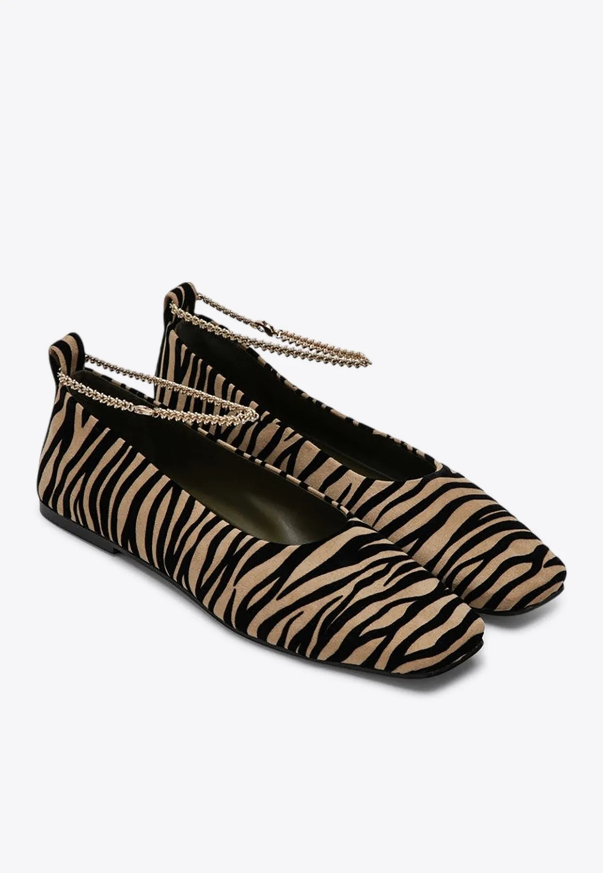 Augusta Zebra Print Ballet Flats