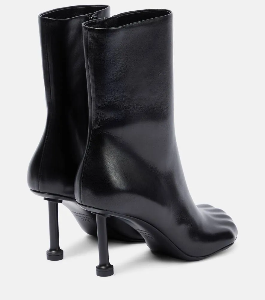 Balenciaga Leather ankle boots