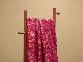 Banarasi Floral Brocade Fabric - Silk Rani