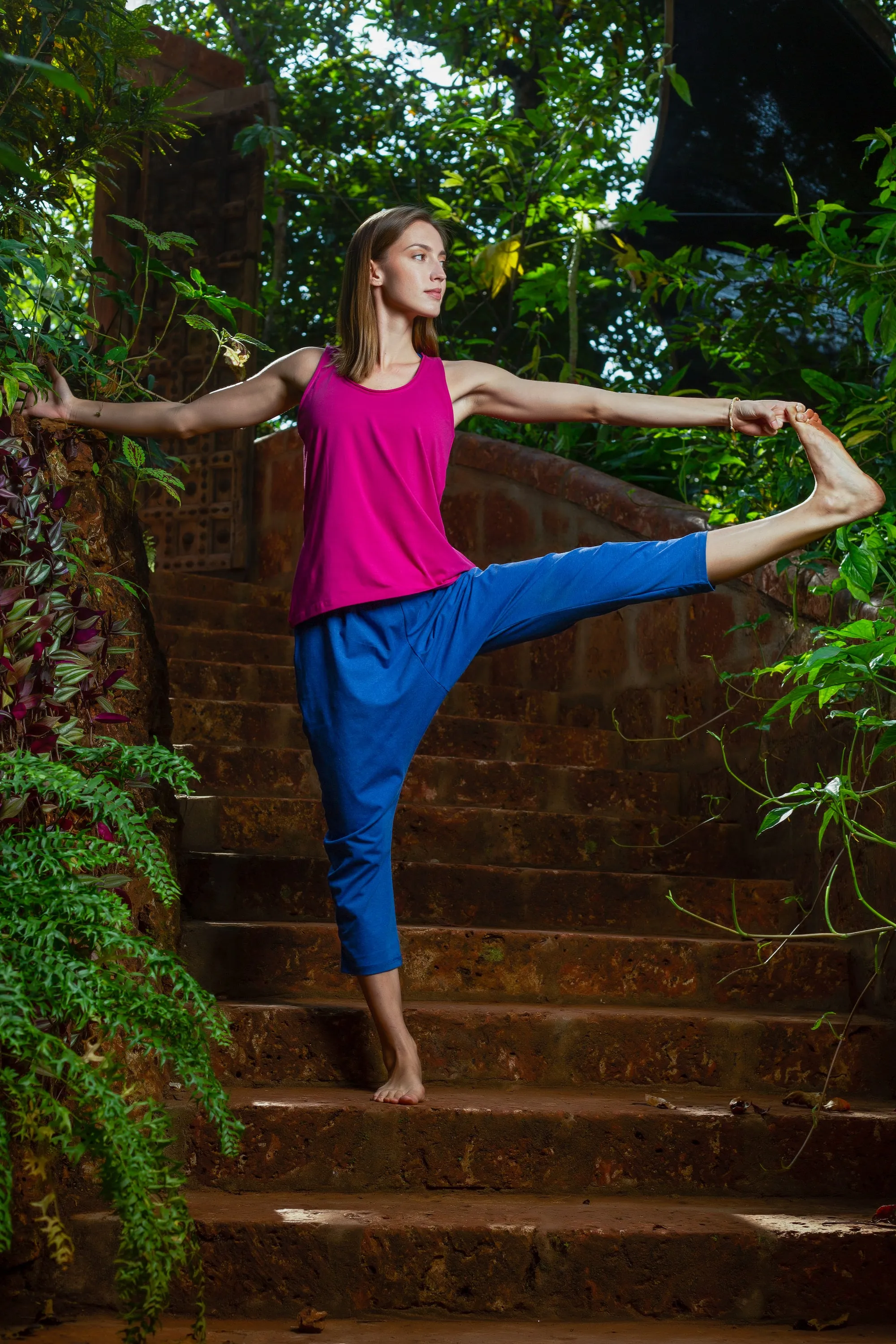 Blue Baggy Fixation Harems