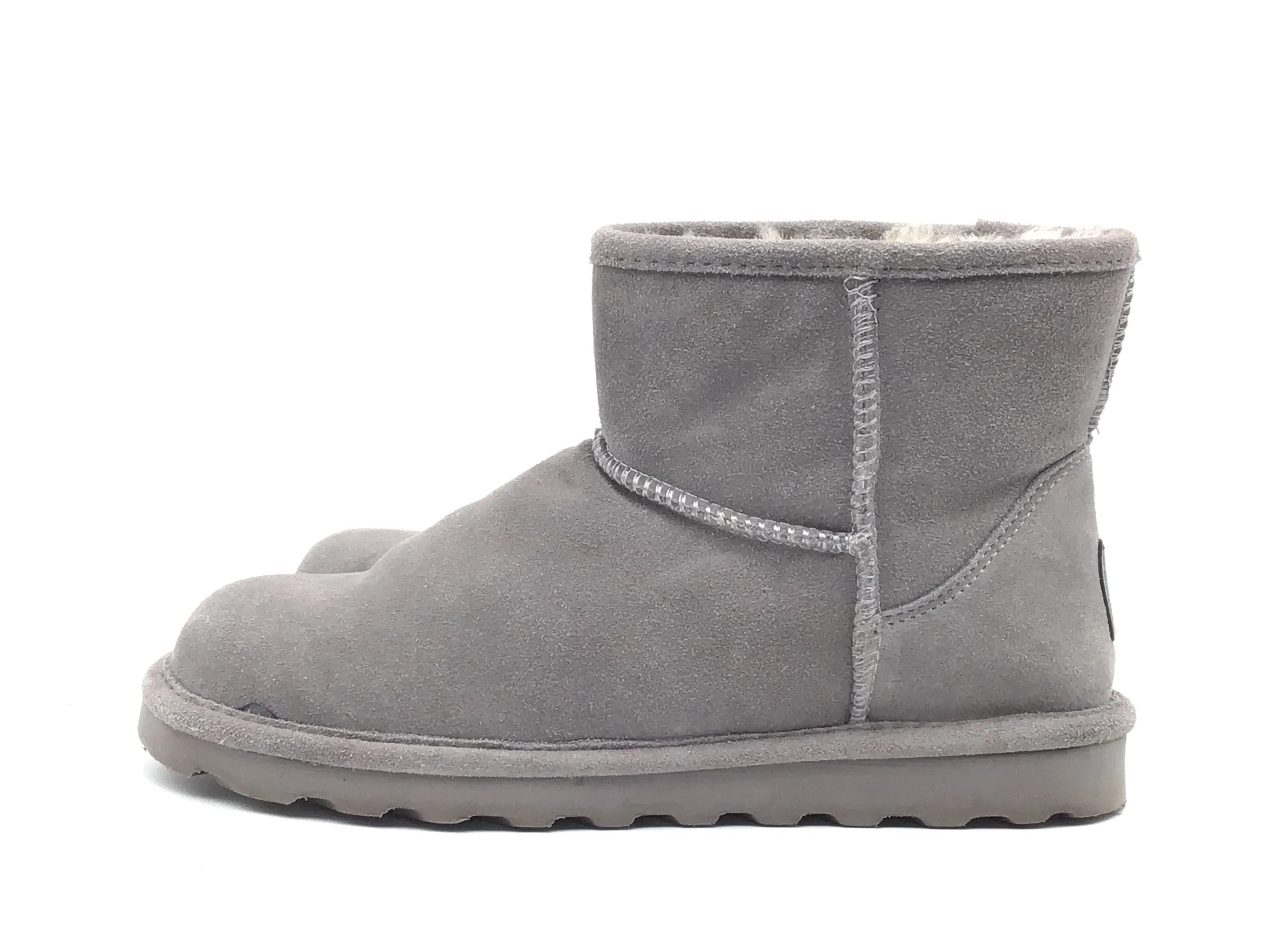 Boots Ankle Flats By Bearpaw In Grey, Size: 11