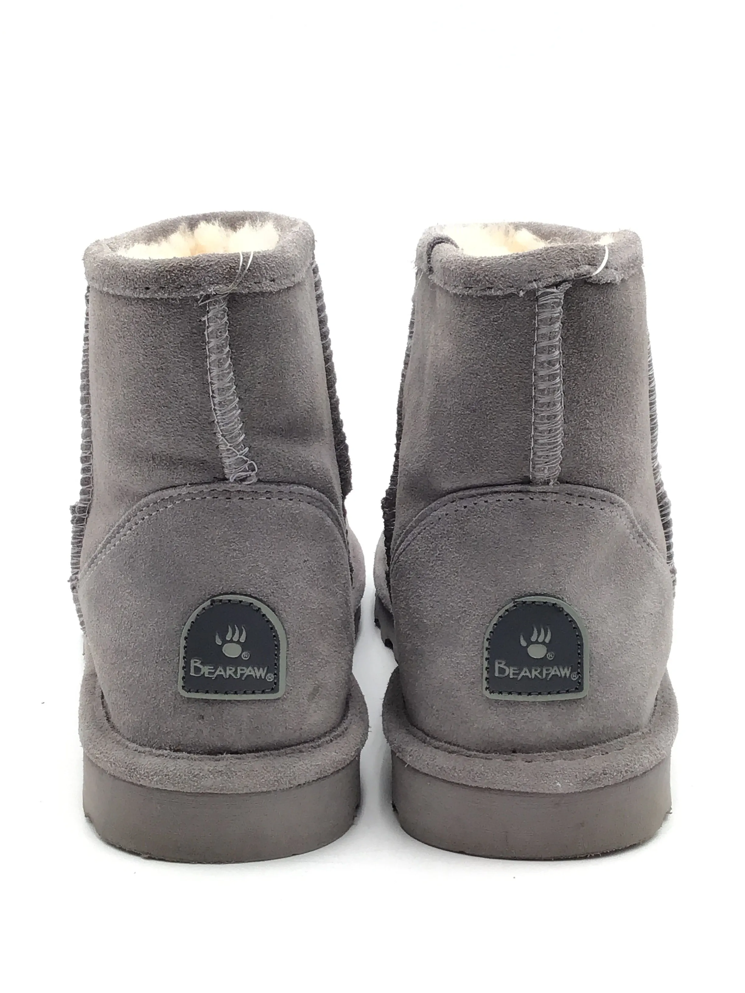 Boots Ankle Flats By Bearpaw In Grey, Size: 11