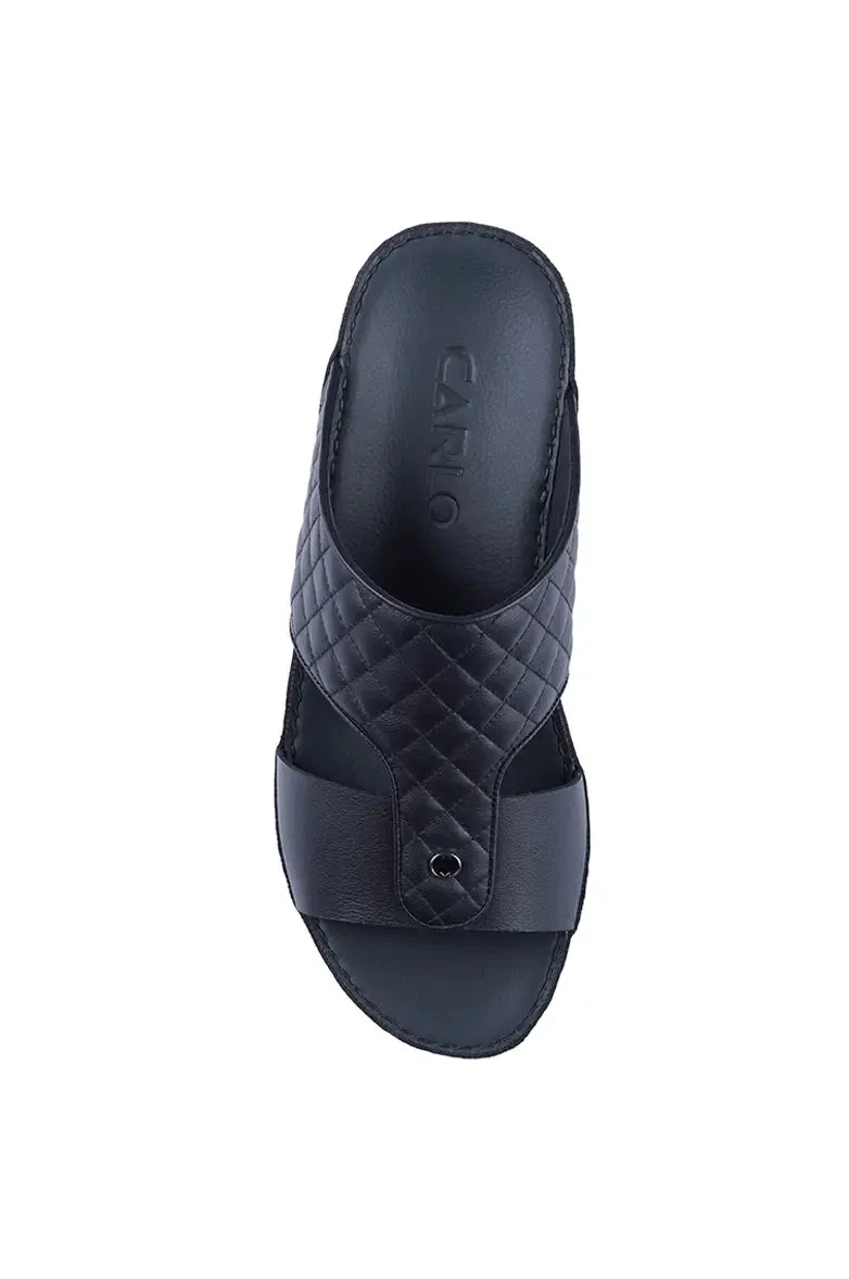 Carlo Footwear 2037 نعال كارلو Black