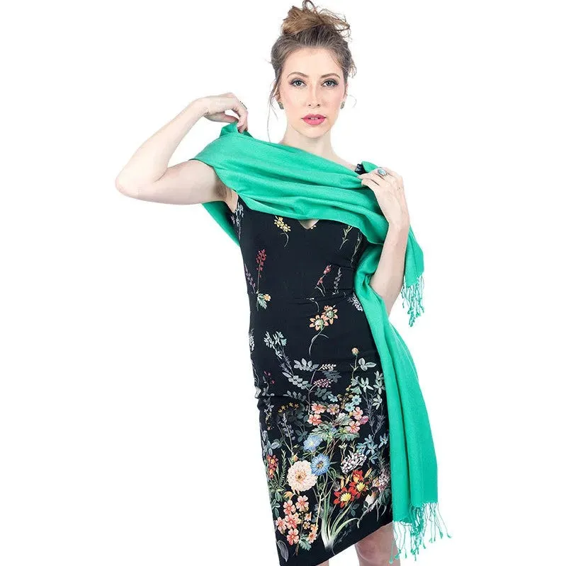 Cashmere and Silk Pashmina Stole