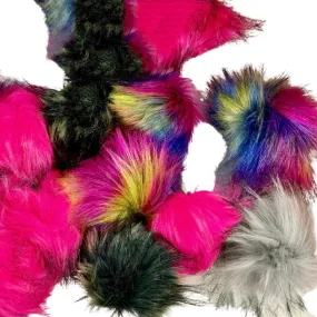 Versatile Detachable Pom Pom Accessory for Hats and Bags