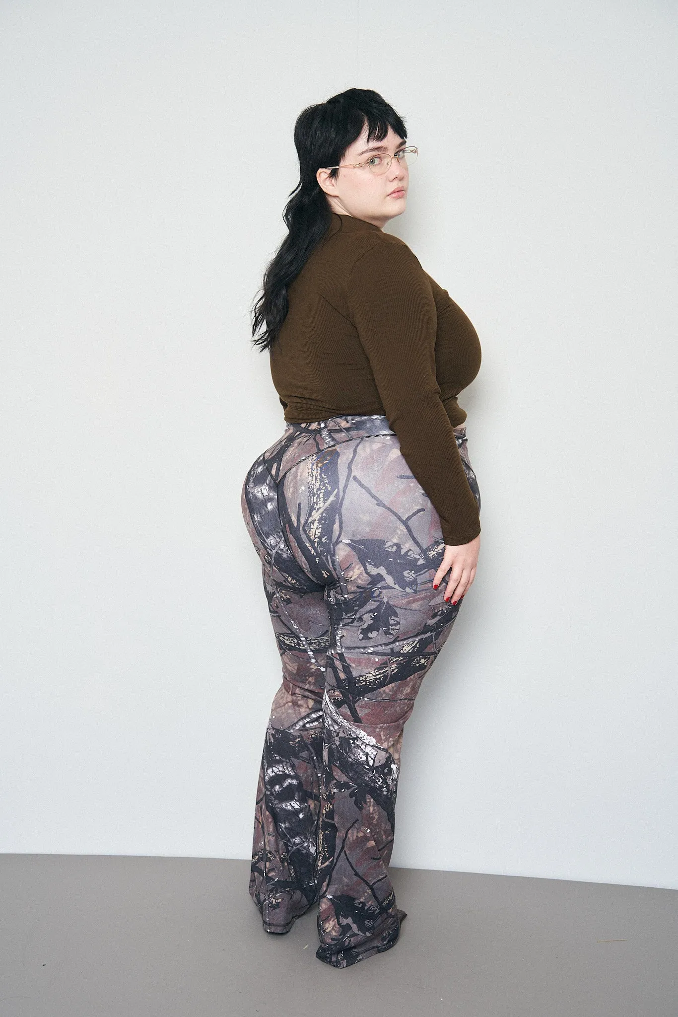 Forest Camo Yoga Pants