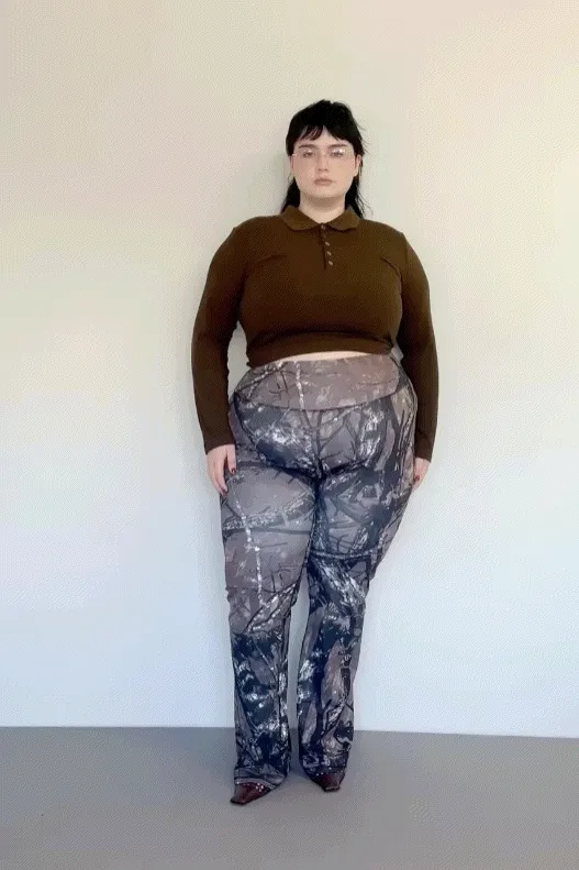 Forest Camo Yoga Pants