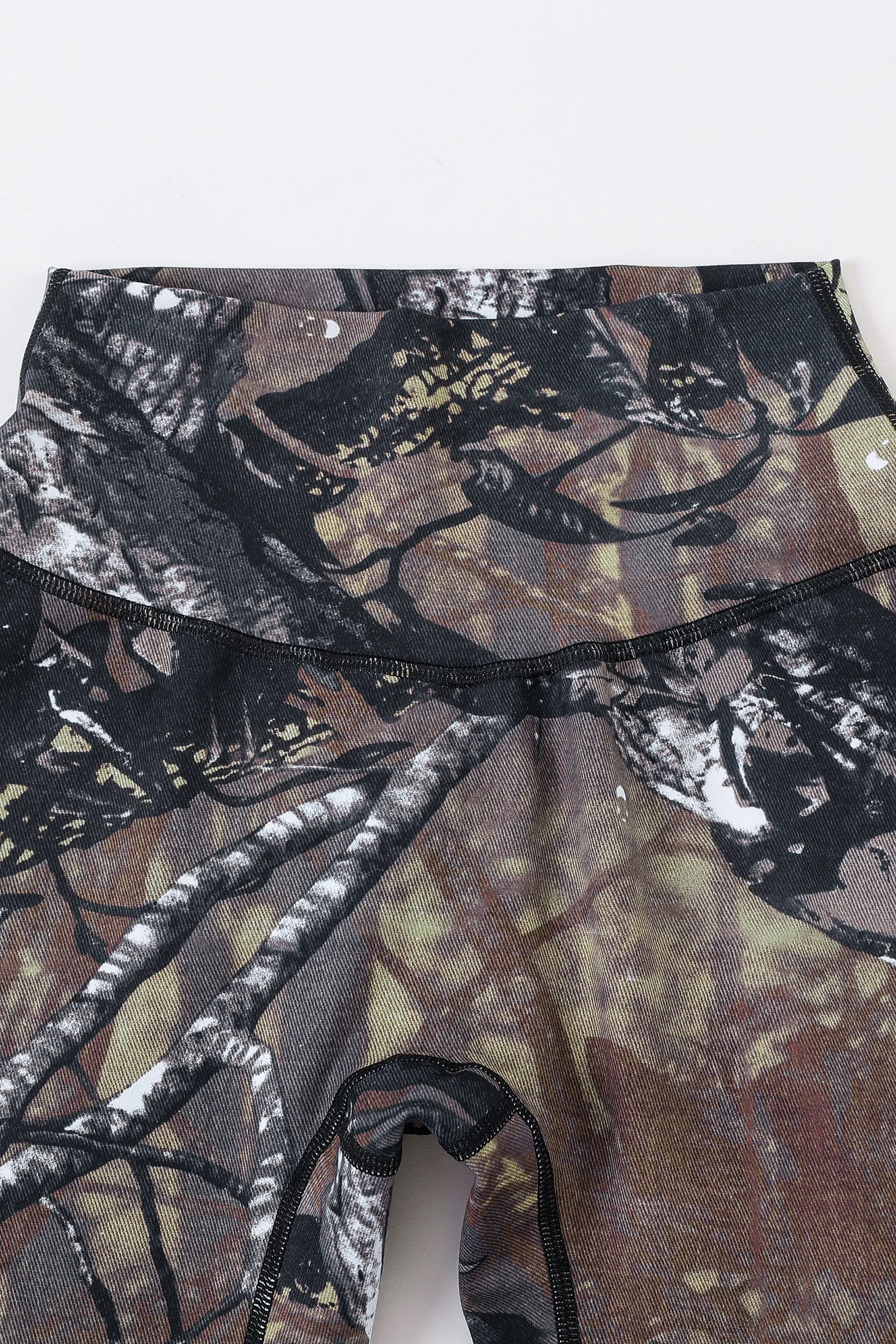 Forest Camo Yoga Pants