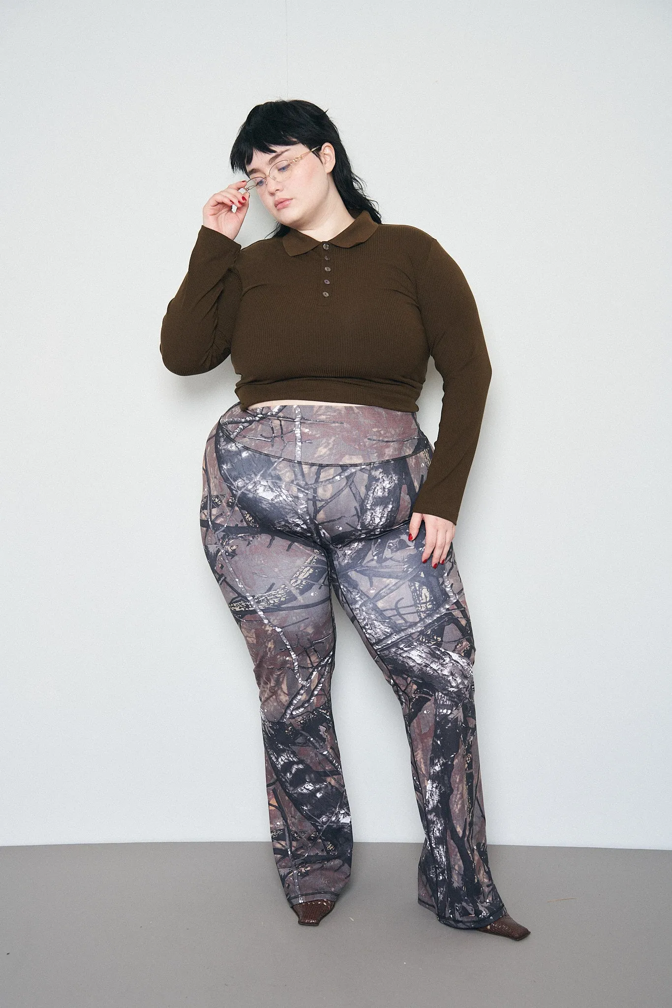 Forest Camo Yoga Pants