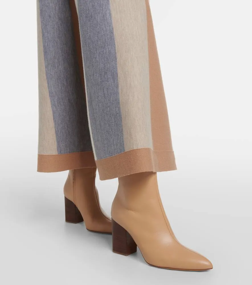 Gabriela Hearst Rio leather ankle boots