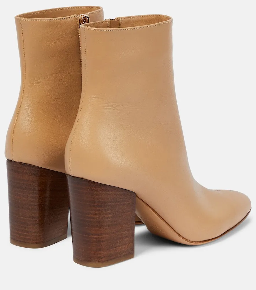 Gabriela Hearst Rio leather ankle boots