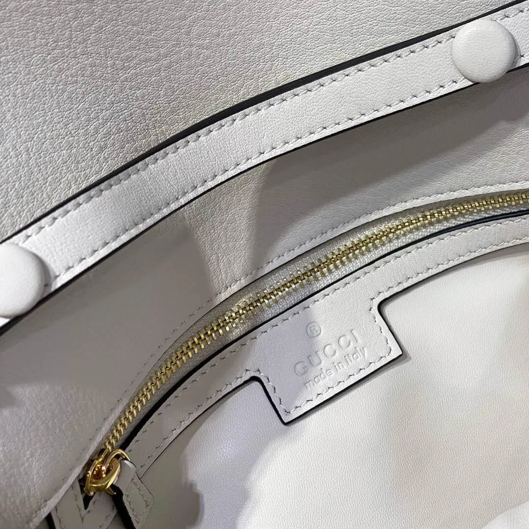 GG Blondie shoulder bag white