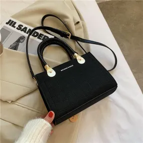 Ladies Small Handbags Fashion Shoulder Bags Pure Color PU Messenger Bags Daily Travel Women's Bags Casual Ladies Bags Purses