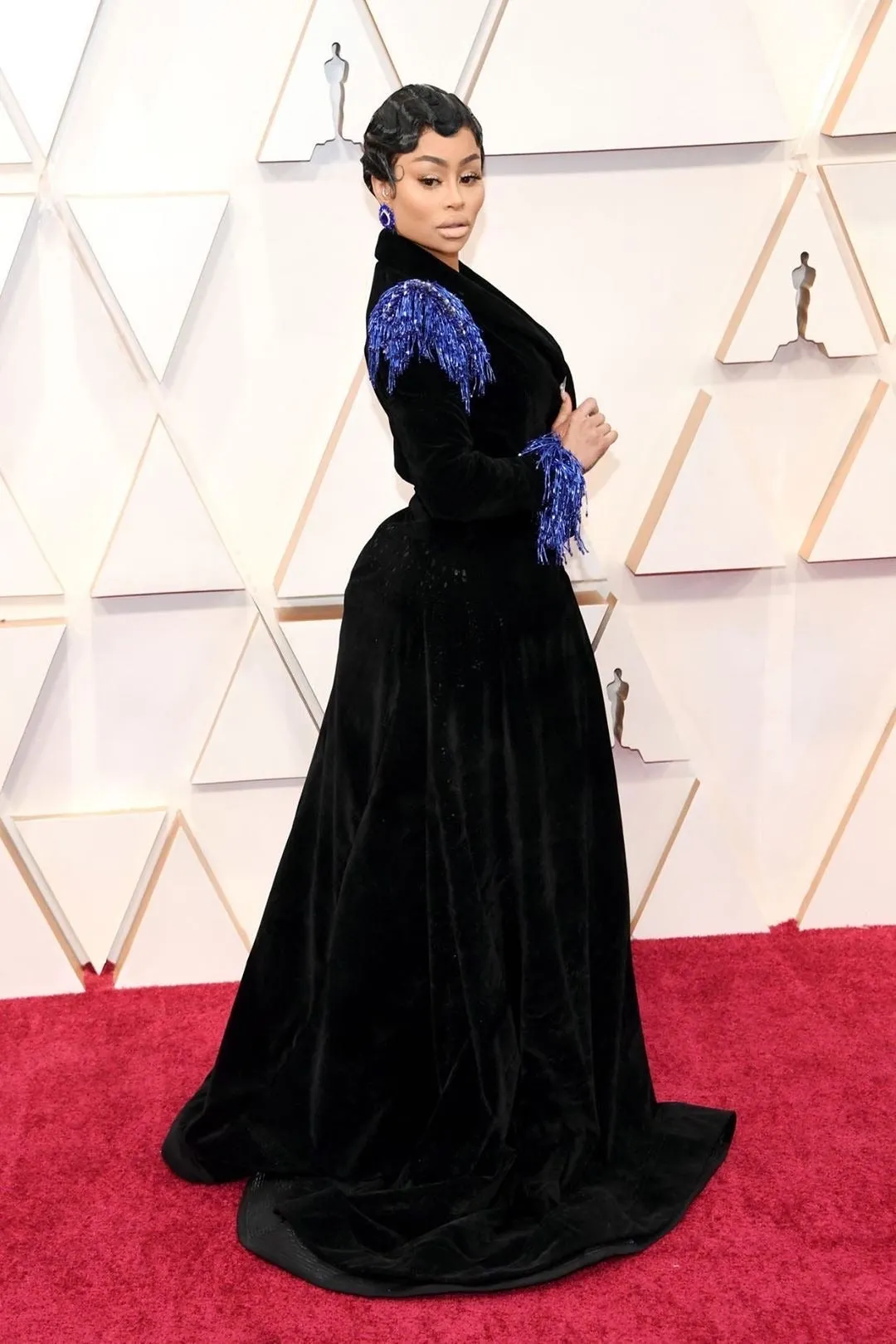 Lola Long Sleeves Black Evening Dress