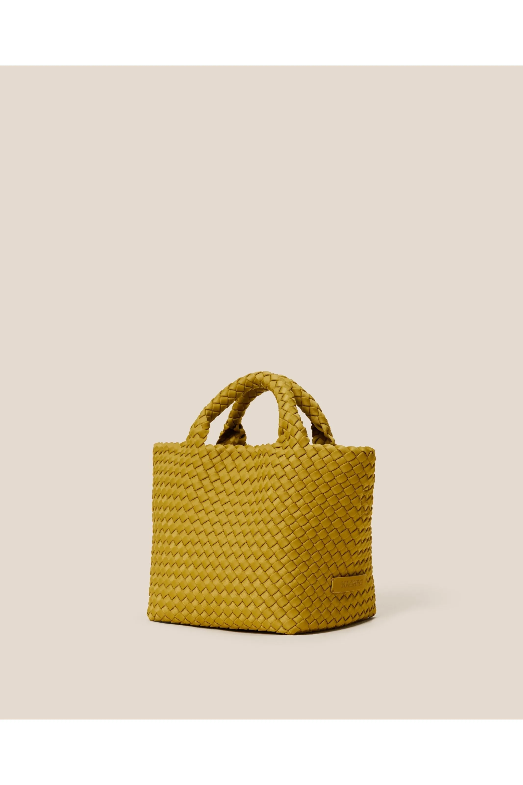 NAGHEDI St. Barth's Small Solid Bag SN0140 | Chartreuse