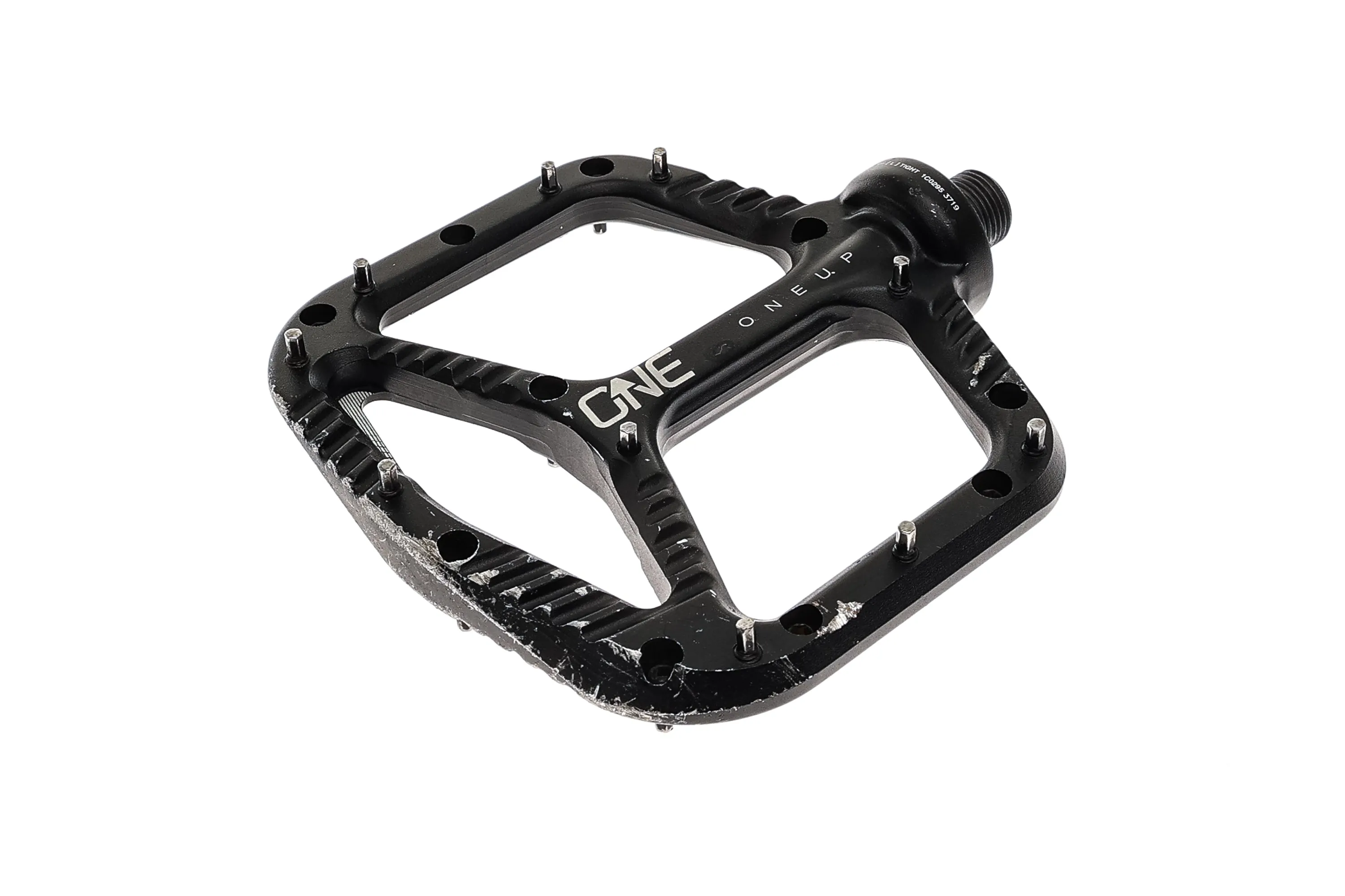 One One Up Aluminum Pedals Flats Black