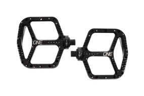 One One Up Aluminum Pedals Flats Black