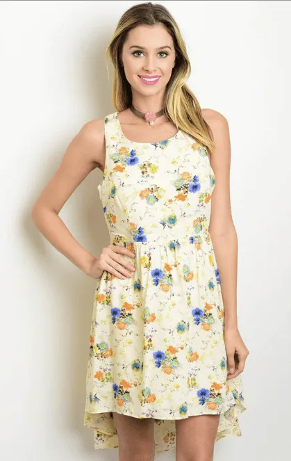 ORANGE CREAM DREAM DRESS