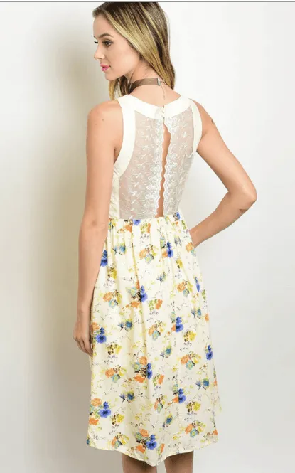 ORANGE CREAM DREAM DRESS