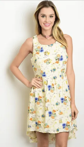ORANGE CREAM DREAM DRESS