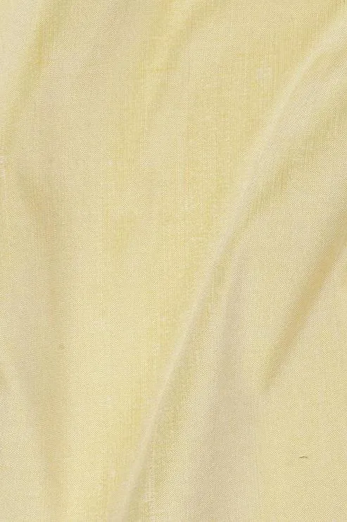 Pale Banana Silk Shantung 54" Fabric