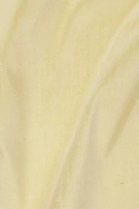 Pale Banana Silk Shantung 54" Fabric