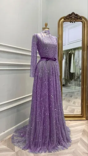 Prom Dress for Women Long Tulle Ball Gowns  S2001