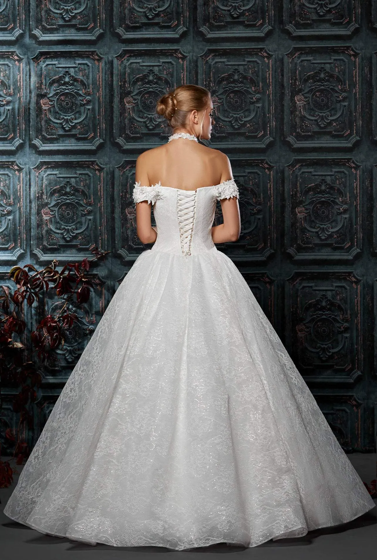 Rose White Wedding Dress