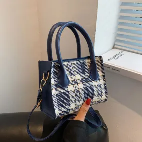 Square Handbags For Women High Quality Pu Leather Shoulder Bag Designer Simple Style Female Crossbody Bag 2021 Fashion Purses