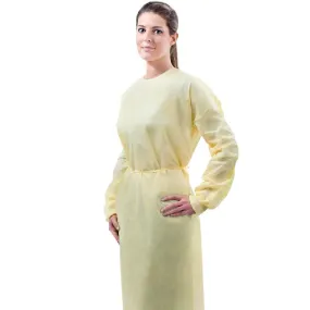 Tronex Fluid-Resistant Disposable Isolation Gowns AAMI Level 2 (10-Pack)